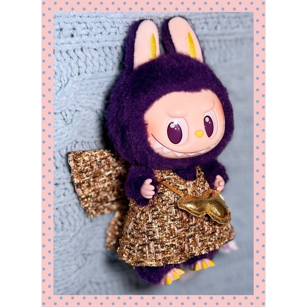 POP MART Labubu x Pronounce Wings of Fortune Vinyl Plush Pendant Bag Charm